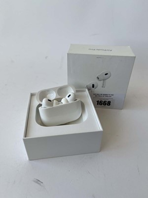 Lot 1668 - Apple AirPods Pro (2nd Generation), boxed