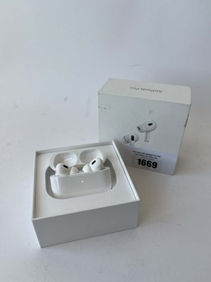 Lot 1669 - Apple AirPods Pro (2nd Generation), boxed