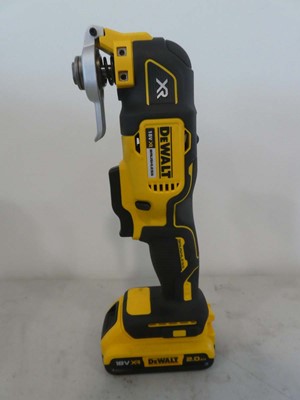 Lot A cased DeWalt DCS355D2 18v XR brushless multi...
