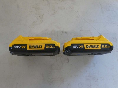 Lot A cased DeWalt DCS355D2 18v XR brushless multi...