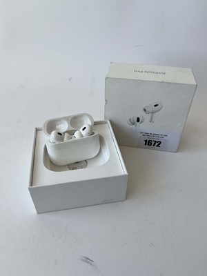 Lot 1672 - Apple AirPods Pro (2nd Generation), boxed
