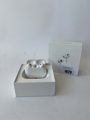 Lot 1673 - Apple AirPods Pro (2nd Generation), boxed