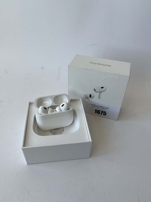 Lot 1675 - Apple AirPods Pro (2nd Generation), boxed