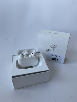 Lot 1677 - Apple AirPods Pro (2nd Generation), boxed