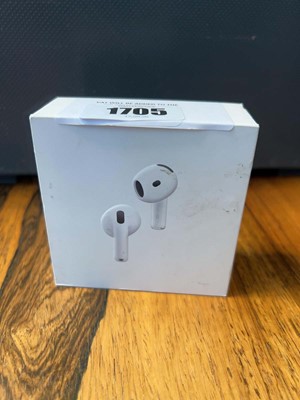 Lot 1705 - Apple AirPods 4 with Active Noise Cancellation,...