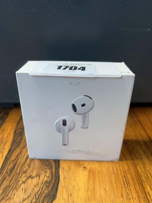 Lot 1704 - Apple AirPods 4 with Active Noise Cancellation,...