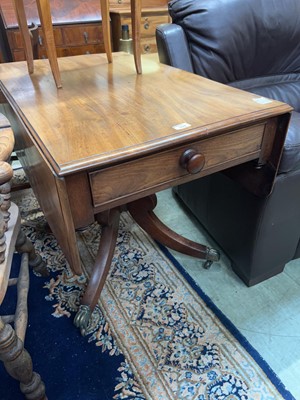 Lot 103 - An early-20th century mahogany pembroke table...