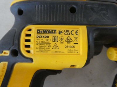 Lot A DeWalt DCF620D2K-GB 18V XR Brushless...