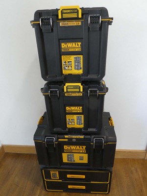 Lot A DeWalt DWST60480-1 tough system 2.0 6 piece...