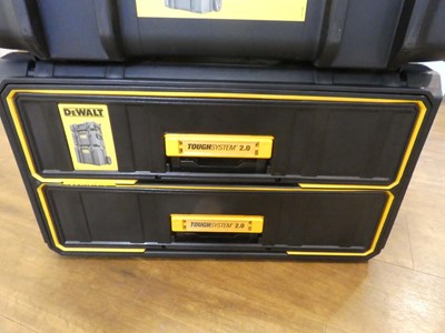 Lot A DeWalt DWST60480-1 tough system 2.0 6 piece...