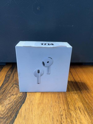 Lot 1714 - Apple AirPods 4 with Active Noise Cancellation,...