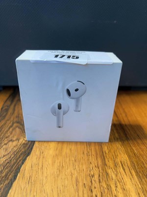 Lot 1715 - Apple AirPods 4 with Active Noise Cancellation,...
