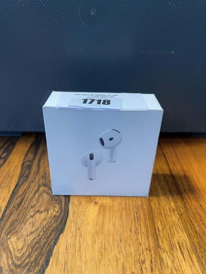 Lot 1718 - Apple AirPods 4 with Active Noise Cancellation,...