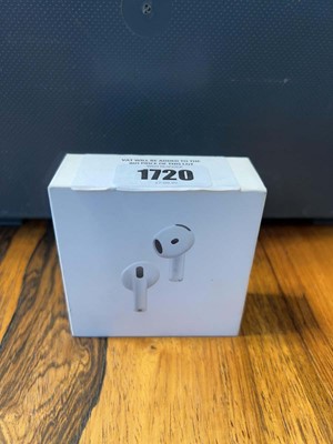 Lot 1720 - Apple AirPods 4 with Active Noise Cancellation,...