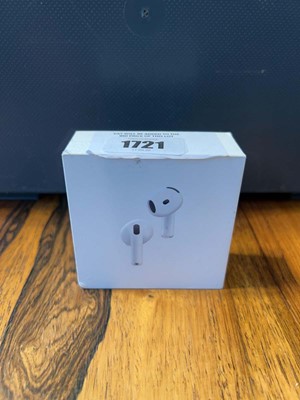 Lot 1721 - Apple AirPods 4 with Active Noise Cancellation,...
