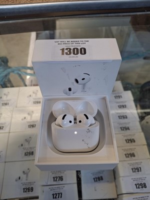 Lot 1722 - Apple AirPods 4 with Active Noise Cancellation,...
