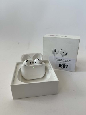 Lot 1687 - Apple AirPods 4, boxed