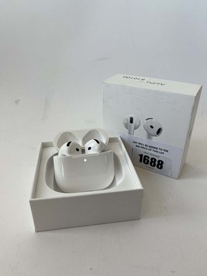 Lot 1688 - Apple AirPods 4, boxed