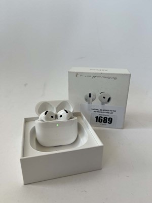 Lot 1689 - Apple AirPods 4, boxed