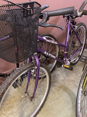 Lot 156 - An Alpine GTX15-26 bicycle with Shimano equipment