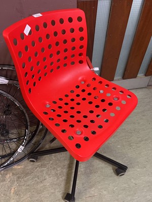Lot 159 - An IKEA Skalberg office chair on five star base