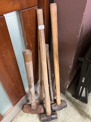 Lot 160 - Six sledgehammers