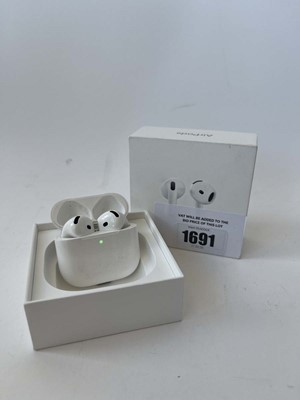 Lot 1691 - Apple AirPods 4, boxed