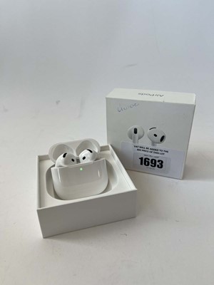 Lot 1693 - Apple AirPods 4, boxed
