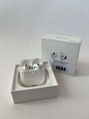 Lot 1694 - Apple AirPods 4, boxed