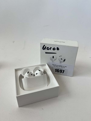 Lot 1697 - Apple AirPods 4, boxed