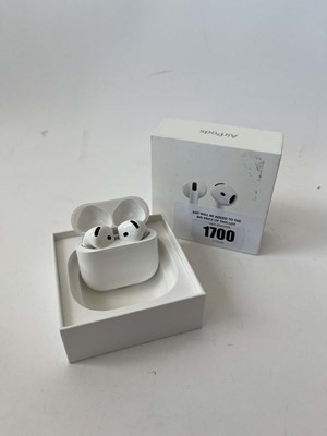 Lot 1700 - Apple AirPods 4, boxed