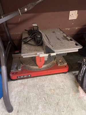 Lot 168 - A Stayer SC261W table saw