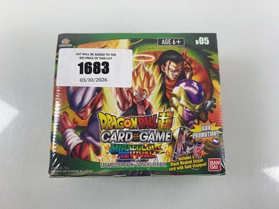 Lot 1683 - Dragon Ball Super Card Game B05- Miraculous...