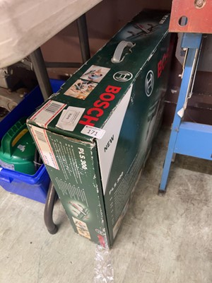 Lot 171 - A boxed Bosch PLS300 saw station