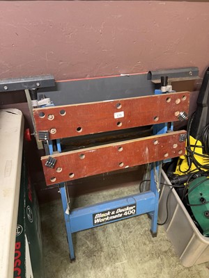 Lot 173 - A Black & Decker workmate 400 along with a...