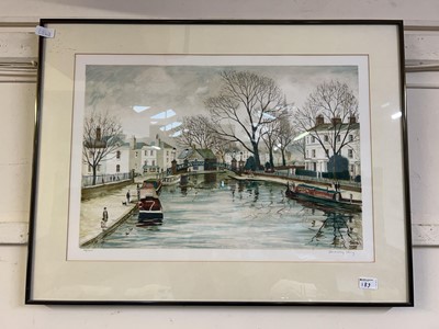Lot 189 - A framed and glazed limited edition print of...