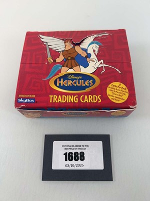 Lot 1688 - Disney's Hercules Trading Cards Display Box...