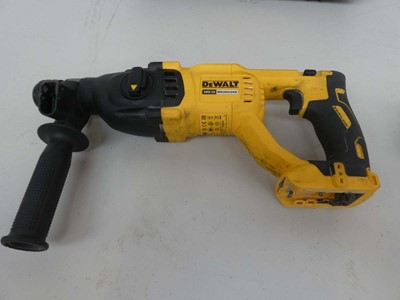 Lot A cased DeWalt DCH033M2 18v XR brushless SDS...