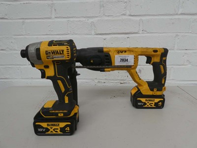 Lot A DeWalt DCF887 18v XR brushless impact driver...