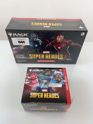 Lot 1564 - (2) Magic the Gathering: Marvel Super Heroes -...