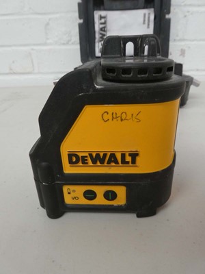 Lot A Cased DeWalt DW088CG type1 4.5v green beam...