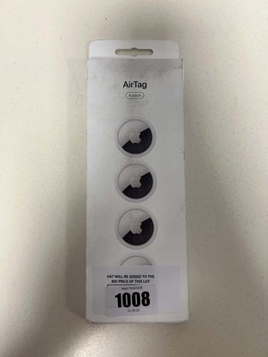 Lot Apple AirTag 4 pack, model A2937, boxed