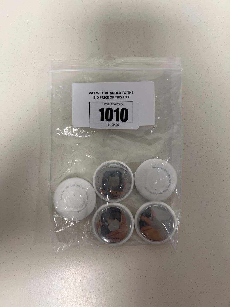 Lot 5x loose Apple AirTags