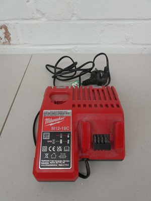 Lot A cased Milwawkee M18 BLCPP2A-502C 18v two...