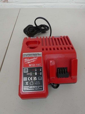 Lot A Cased Milwaukee M18 BPDN-402C 18V RedLithium...