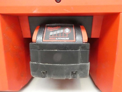 Lot A Milwaukee M18 RADDAB+G2 18v site DAB radio...