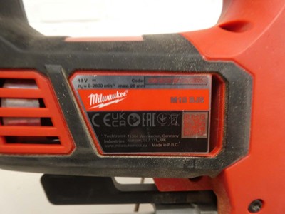 Lot A Milwaukee four piece 18v cordless tool set...