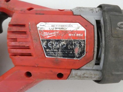Lot A Milwaukee four piece 18v cordless tool set...
