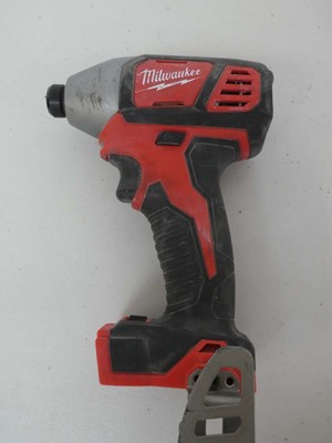 Lot Three Milwaukee 18v cordless impact drivers to...