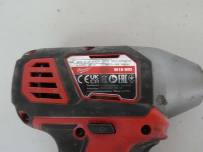 Lot Three Milwaukee 18v cordless impact drivers to...